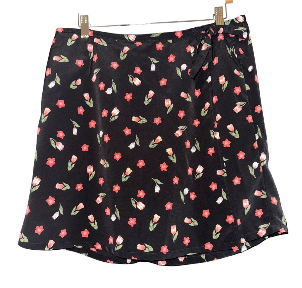 Vintage JR Bentley Tulip Skort Skirt Womens‎ Med Floral 90s Y2K Whimsical Fairy